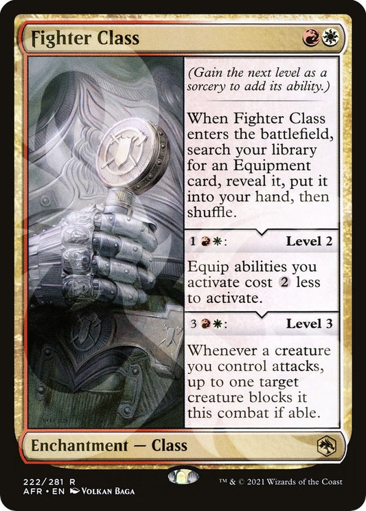 Image for Fighter Class (222) (AFR Ampersand Promos) - Magic: The Gathering