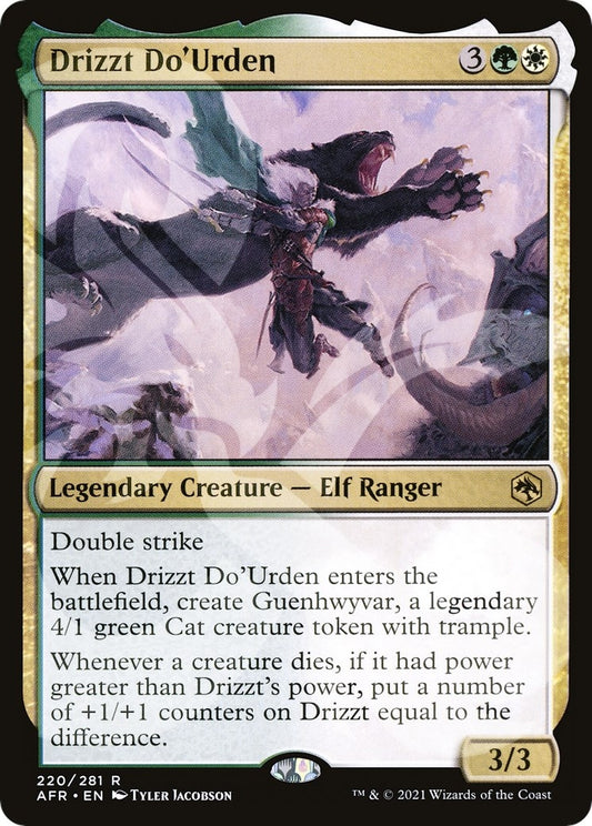 Image for Drizzt Do'Urden (220) (AFR Ampersand Promos) - Magic: The Gathering