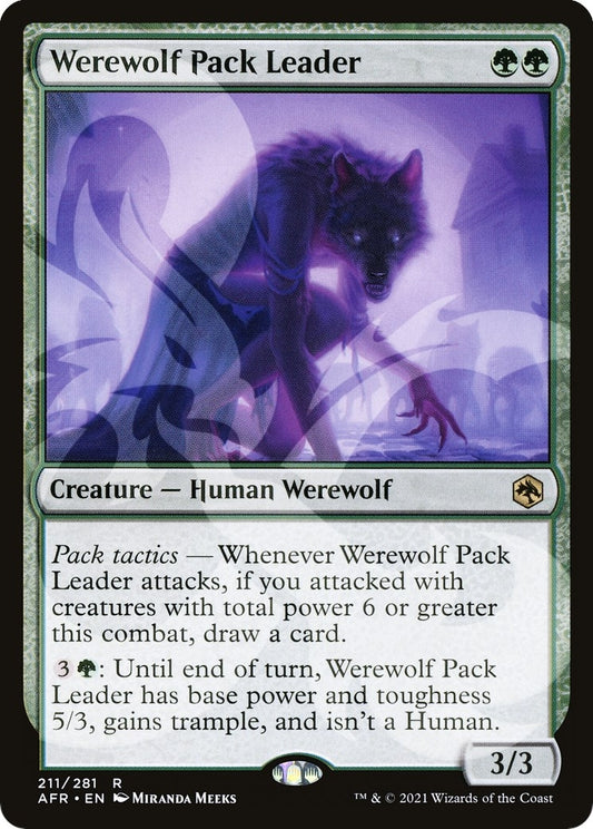 Image for Werewolf Pack Leader (211) (AFR Ampersand Promos) - Magic: The Gathering