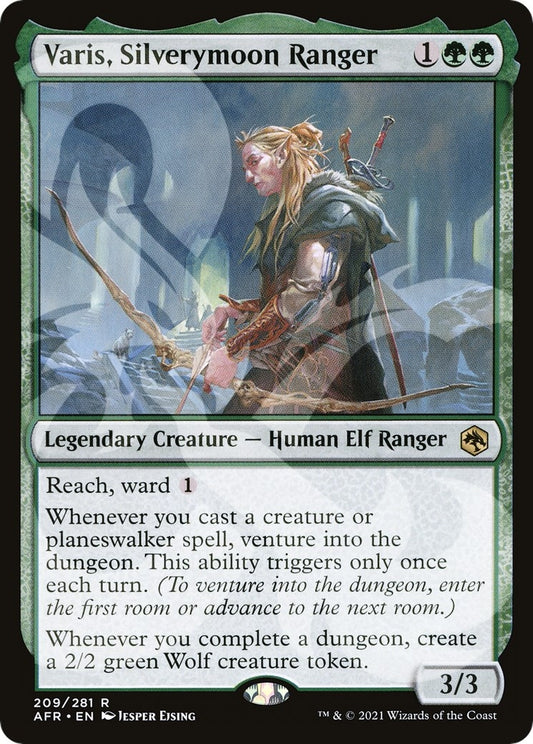 Image for Varis, Silverymoon Ranger (209) (AFR Ampersand Promos) - Magic: The Gathering
