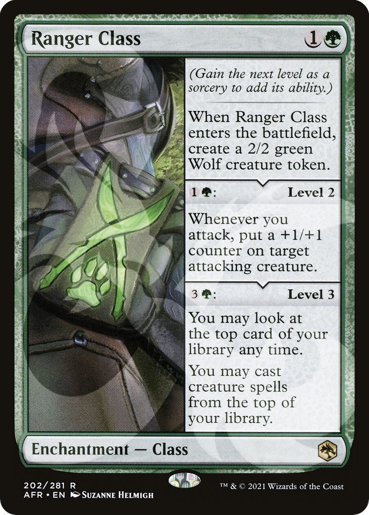 Image for Ranger Class (202) (AFR Ampersand Promos) - Magic: The Gathering