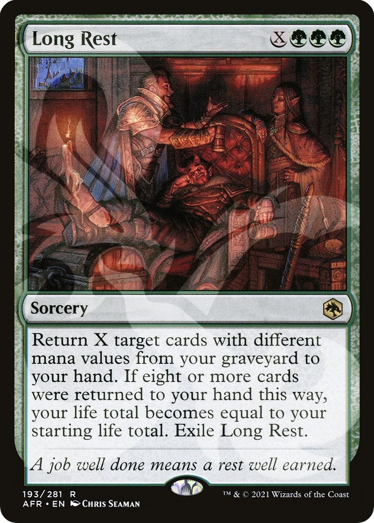 Image for Long Rest (193) (AFR Ampersand Promos) - Magic: The Gathering