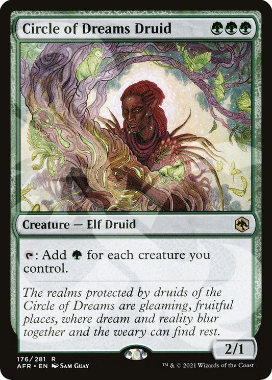Image for Circle of Dreams Druid (176) (AFR Ampersand Promos) - Magic: The Gathering