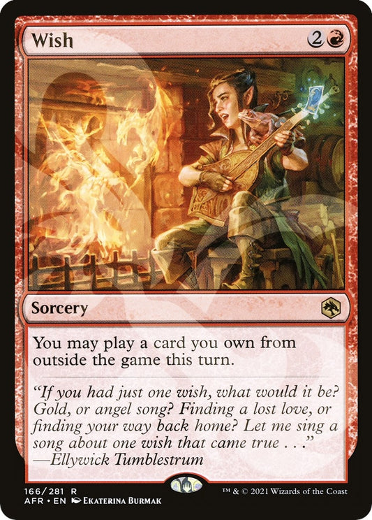 Image for Wish (166) (AFR Ampersand Promos) - Magic: The Gathering