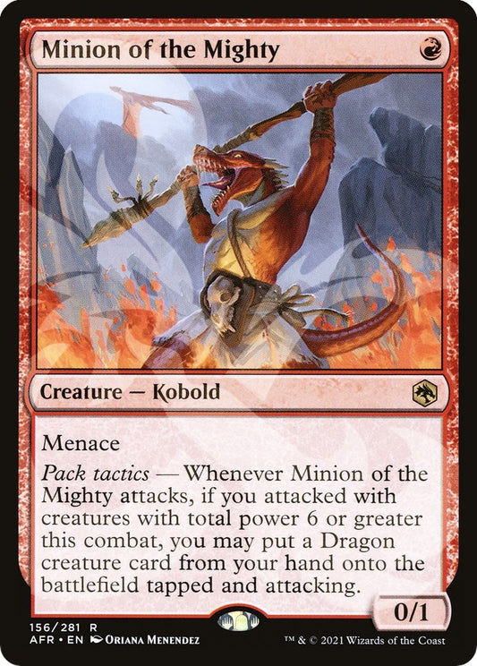 Image for Minion of the Mighty (156) (AFR Ampersand Promos) - Magic: The Gathering