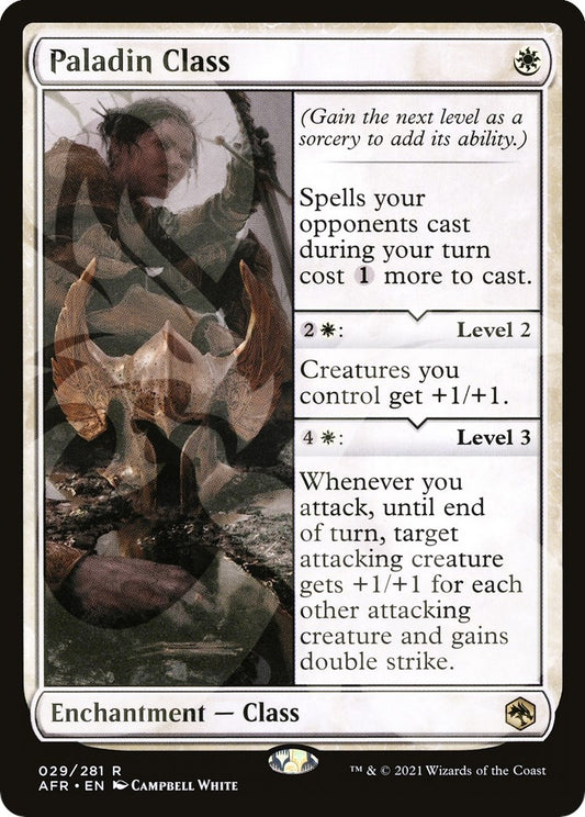 Image for Paladin Class (29) (AFR Ampersand Promos) - Magic: The Gathering