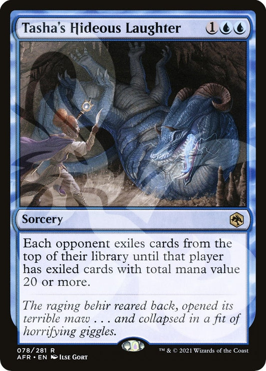 Image for Tasha's Hideous Laughter (78) (AFR Ampersand Promos) - Magic: The Gathering