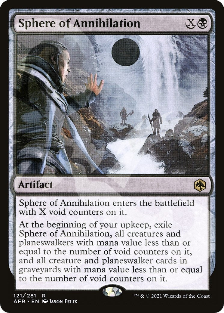 Image for Sphere of Annihilation (121) (AFR Ampersand Promos) - Magic: The Gathering