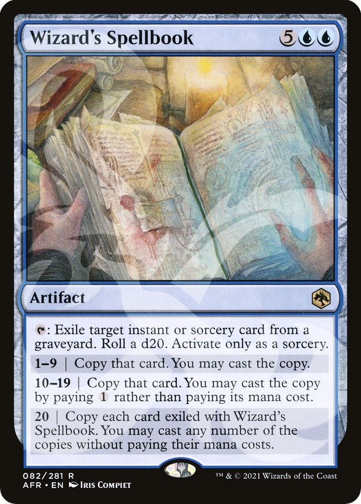 Image for Wizard's Spellbook (82) (AFR Ampersand Promos) - Magic: The Gathering