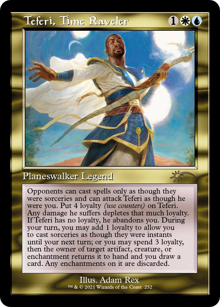 Image for Teferi, Time Raveler (252) (Secret Lair Drop Series) - Magic: The Gathering