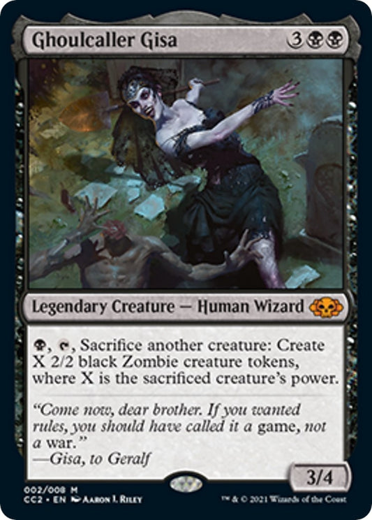 Image for Ghoulcaller Gisa (2) (Commander Collection: Black) - Magic: The Gathering