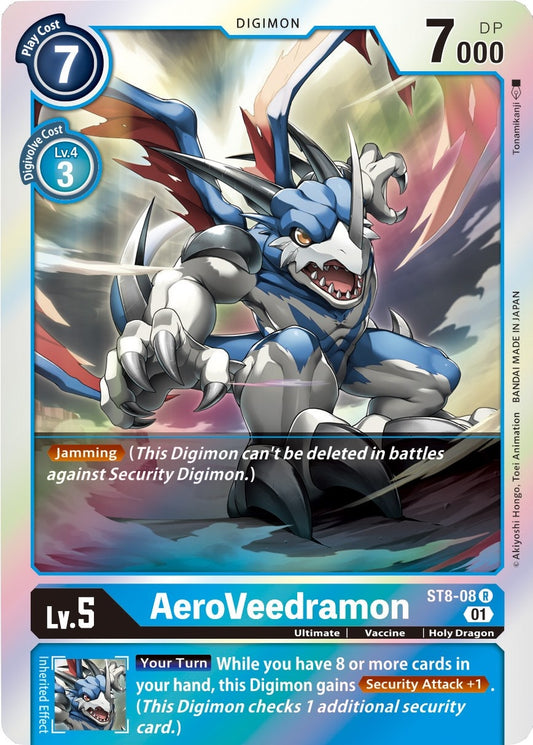 Image for AeroVeedramon (ST8-08 R) (Starter Deck 08: Ulforce Veedramon) - Digimon Card Game