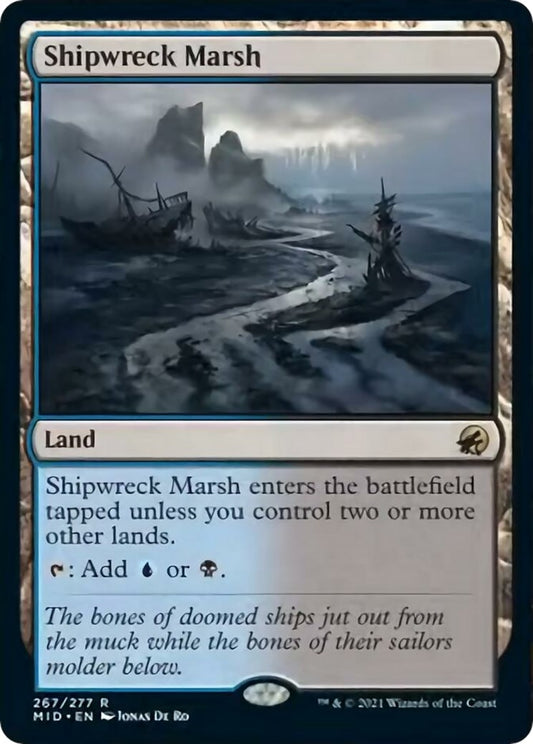Image for Shipwreck Marsh (267) (Innistrad: Midnight Hunt) - Magic: The Gathering