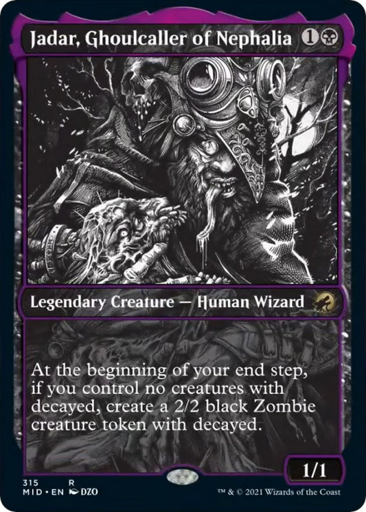 Image for Jadar, Ghoulcaller of Nephalia (Showcase) (315) (Innistrad: Midnight Hunt) - Magic: The Gathering