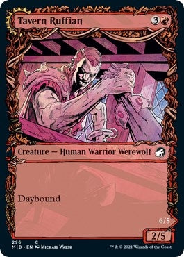 Image for Tavern Ruffian (Showcase) (296) (Innistrad: Midnight Hunt) - Magic: The Gathering