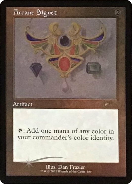 Image for Arcane Signet (589) (Foil Etched) (589) (Secret Lair Drop Series) - Magic: The Gathering