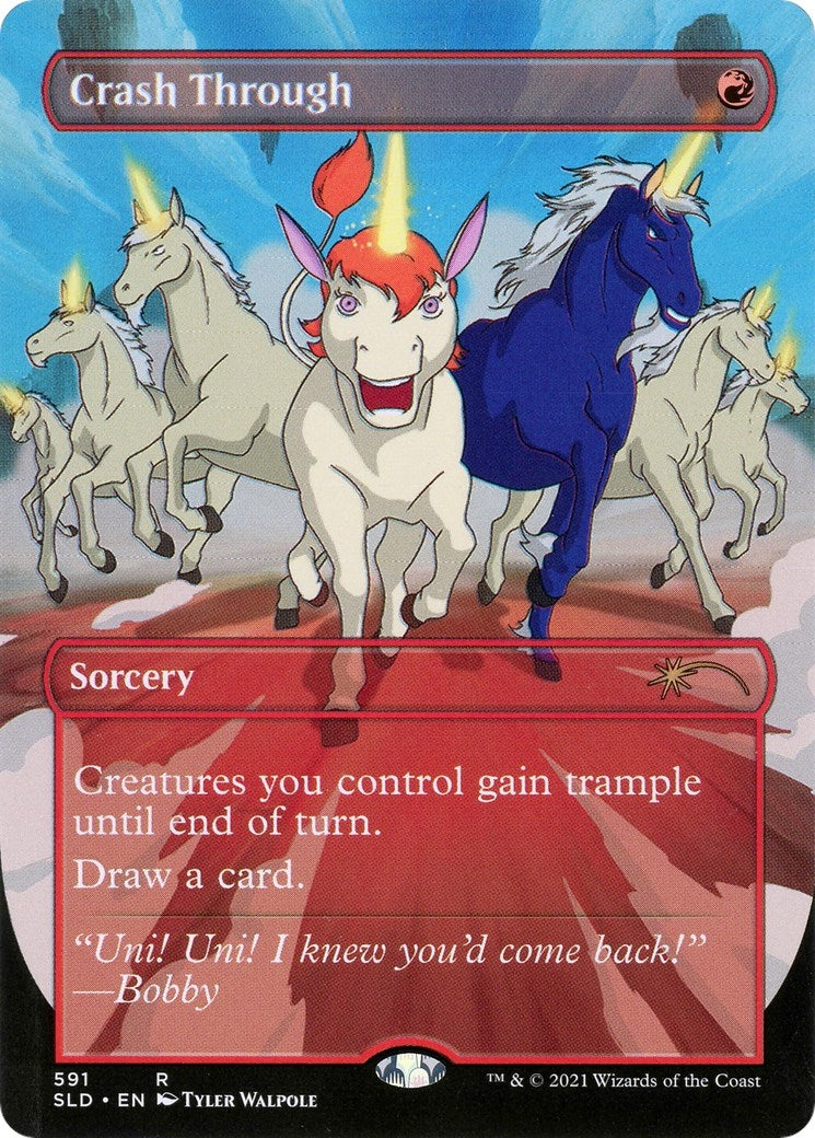 Image for Crash Through (591) (Secret Lair Drop Series) - Magic: The Gathering