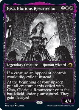 Image for Gisa, Glorious Resurrector (Showcase) (314) (Innistrad: Midnight Hunt) - Magic: The Gathering