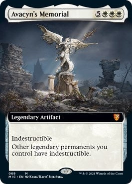 Image for Avacyn's Memorial (Extended Art) (69) (Commander: Innistrad: Midnight Hunt) - Magic: The Gathering