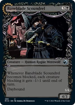 Image for Baneblade Scoundrel (Showcase) (289) (Innistrad: Midnight Hunt) - Magic: The Gathering