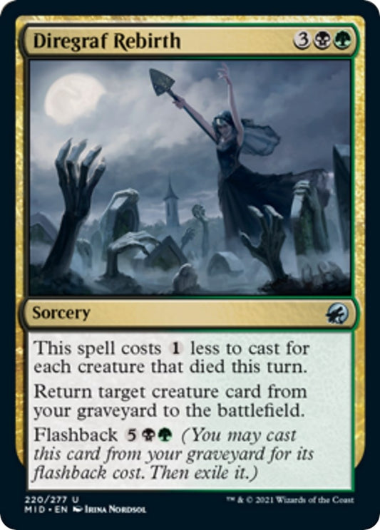 Image for Diregraf Rebirth (220) (Innistrad: Midnight Hunt) - Magic: The Gathering