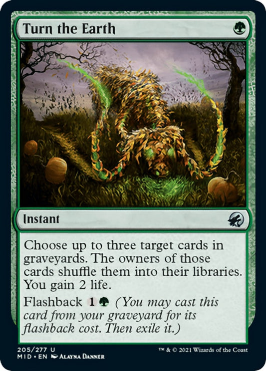 Image for Turn the Earth (205) (Innistrad: Midnight Hunt) - Magic: The Gathering