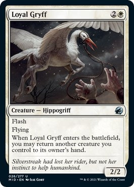 Image for Loyal Gryff (26) (Innistrad: Midnight Hunt) - Magic: The Gathering
