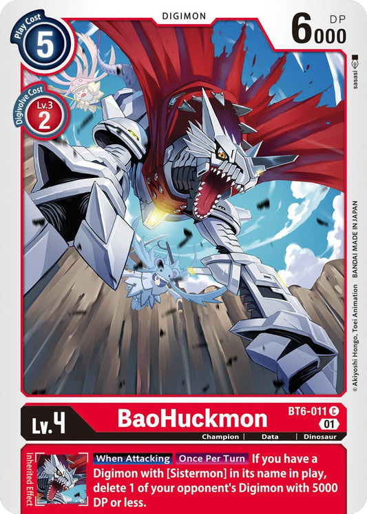 Image for BaoHuckmon (BT6-011 C) (Double Diamond) - Digimon Card Game