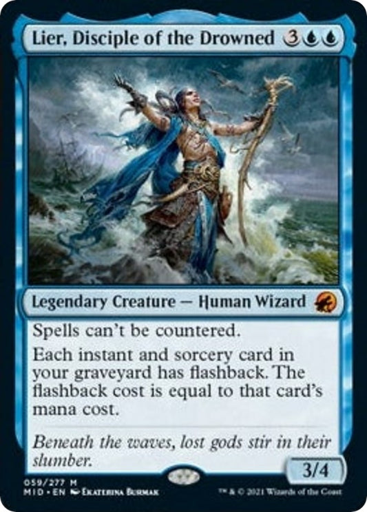 Image for Lier, Disciple of the Drowned (59) (Innistrad: Midnight Hunt) - Magic: The Gathering