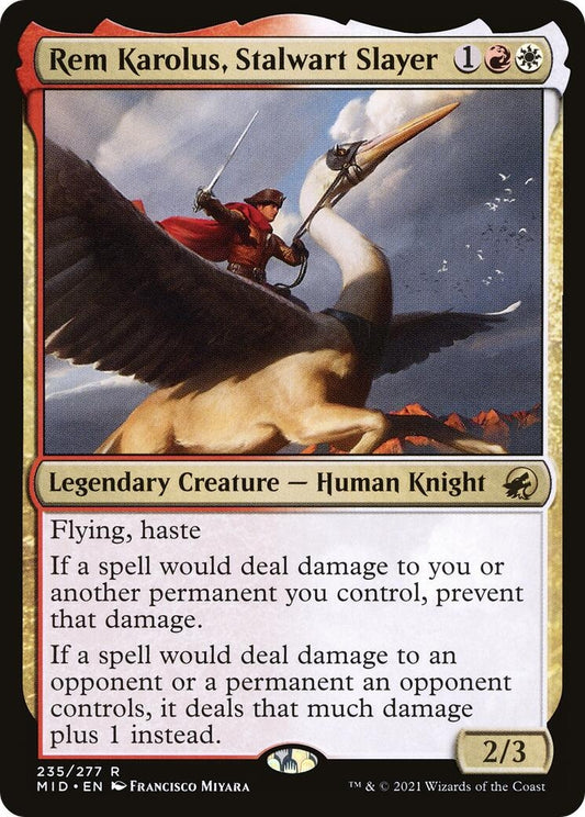 Image for Rem Karolus, Stalwart Slayer (235) (Innistrad: Midnight Hunt) - Magic: The Gathering