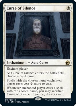 Image for Curse of Silence (15) (Innistrad: Midnight Hunt) - Magic: The Gathering