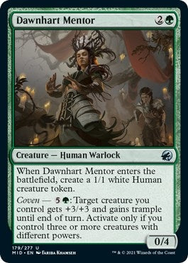 Image for Dawnhart Mentor (179) (Innistrad: Midnight Hunt) - Magic: The Gathering