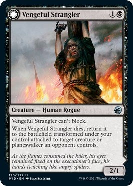 Image for Vengeful Strangler (126) (Innistrad: Midnight Hunt) - Magic: The Gathering