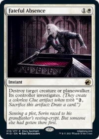 Image for Fateful Absence (18) (Innistrad: Midnight Hunt) - Magic: The Gathering