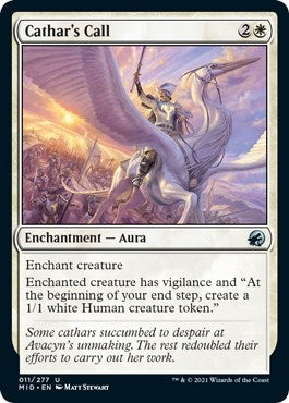 Image for Cathar's Call (11) (Innistrad: Midnight Hunt) - Magic: The Gathering