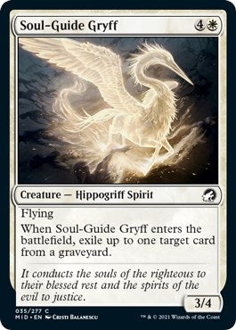 Image for Soul-Guide Gryff (35) (Innistrad: Midnight Hunt) - Magic: The Gathering