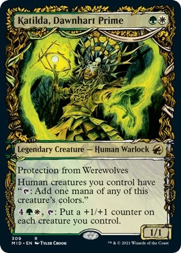 Image for Katilda, Dawnhart Prime (Showcase) (309) (Innistrad: Midnight Hunt) - Magic: The Gathering