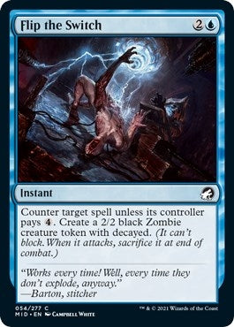 Image for Flip the Switch (54) (Innistrad: Midnight Hunt) - Magic: The Gathering