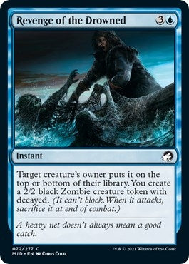 Image for Revenge of the Drowned (72) (Innistrad: Midnight Hunt) - Magic: The Gathering
