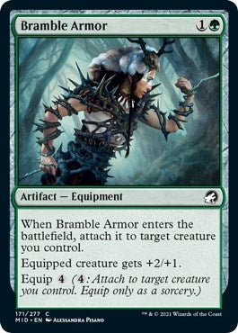 Image for Bramble Armor (171) (Innistrad: Midnight Hunt) - Magic: The Gathering
