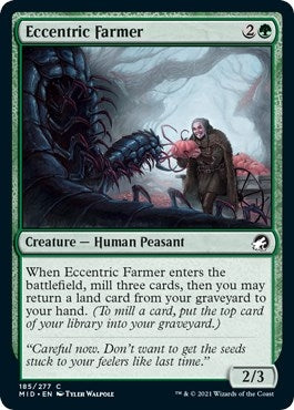 Image for Eccentric Farmer (185) (Innistrad: Midnight Hunt) - Magic: The Gathering