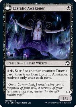Image for Ecstatic Awakener (100) (Innistrad: Midnight Hunt) - Magic: The Gathering