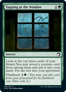 Image for Tapping at the Window (201) (Innistrad: Midnight Hunt) - Magic: The Gathering