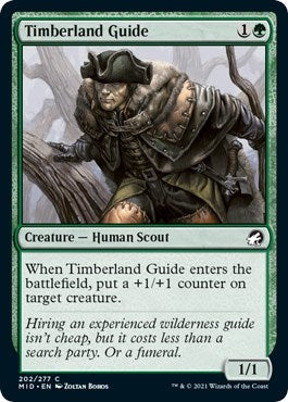 Image for Timberland Guide (202) (Innistrad: Midnight Hunt) - Magic: The Gathering