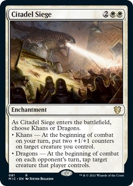 Image for Citadel Siege (81) (Commander: Innistrad: Midnight Hunt) - Magic: The Gathering
