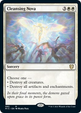 Image for Cleansing Nova (82) (Commander: Innistrad: Midnight Hunt) - Magic: The Gathering