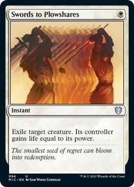 Image for Swords to Plowshares (94) (Commander: Innistrad: Midnight Hunt) - Magic: The Gathering