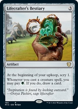 Image for Lifecrafter's Bestiary (160) (Commander: Innistrad: Midnight Hunt) - Magic: The Gathering