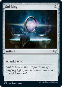 Image for Sol Ring (162) (Commander: Innistrad: Midnight Hunt) - Magic: The Gathering