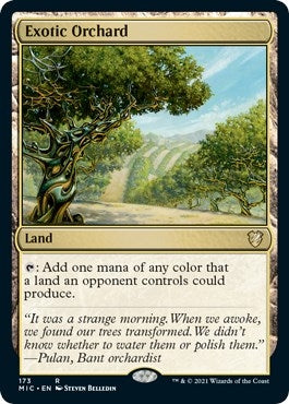 Image for Exotic Orchard (173) (Commander: Innistrad: Midnight Hunt) - Magic: The Gathering